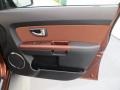 Red Rock Brown Cloth/Black Leather Door Panel Photo for 2012 Kia Soul #80299127
