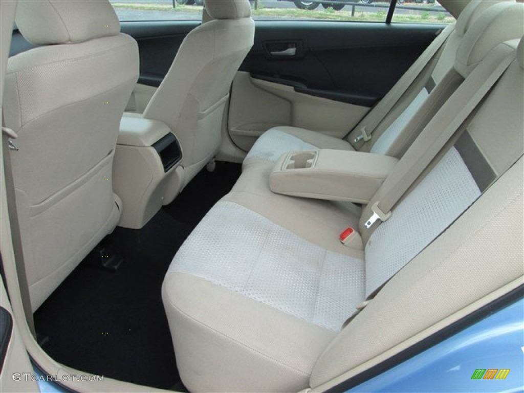 2012 Toyota Camry LE Rear Seat Photo #80299154