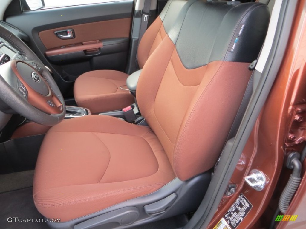 2012 Kia Soul Special Edition Red Rock Interior Color Photos