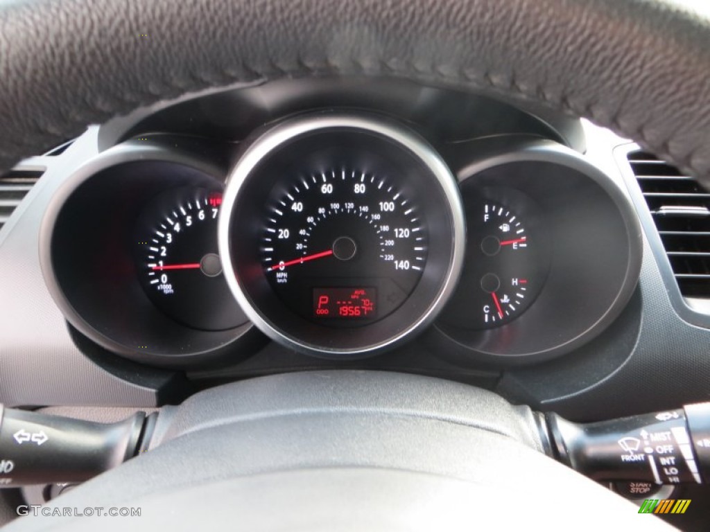2012 Kia Soul Special Edition Red Rock Gauges Photos