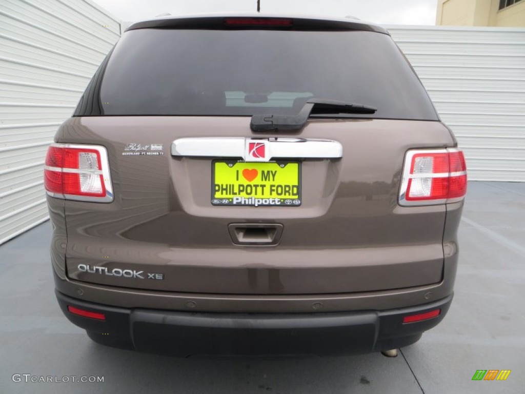 2010 Outlook XE AWD - Cocoa / Tan photo #5