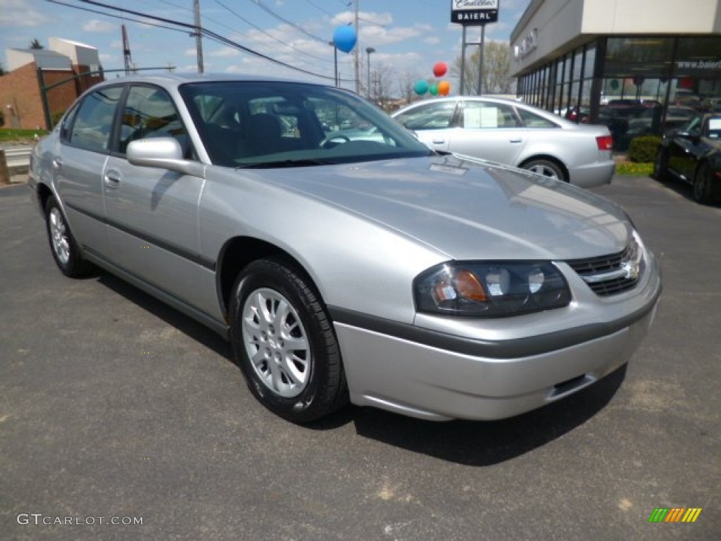 Silverstone Metallic 2005 Chevrolet Impala Standard Impala Model Exterior Photo #80299681