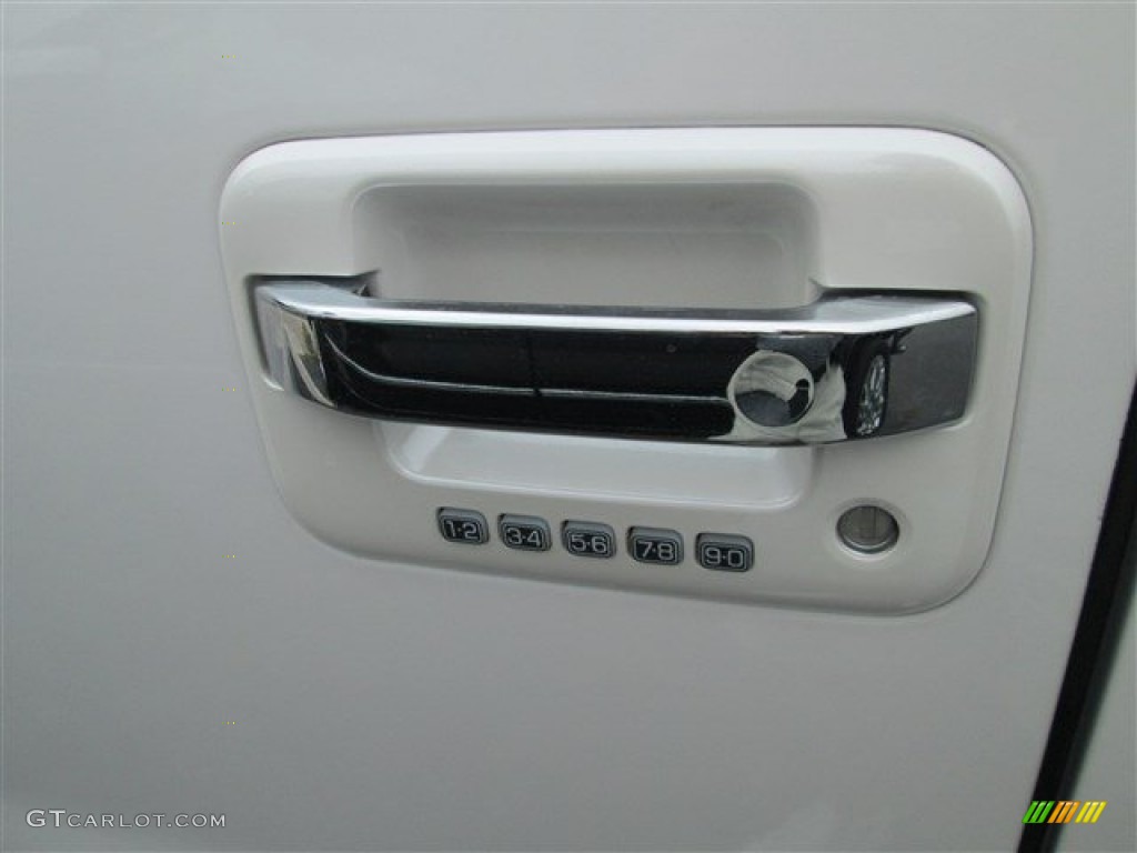 2011 F150 Limited SuperCrew 4x4 - White Platinum Metallic Tri-Coat / Steel Gray/Black photo #9