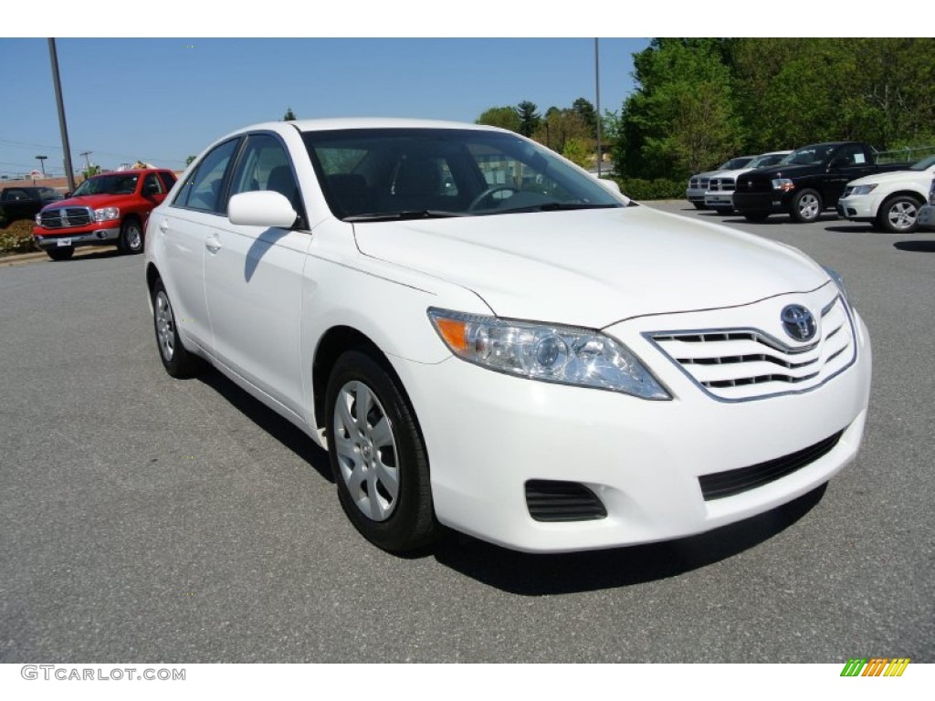 Super White 2011 Toyota Camry LE Exterior Photo #80299920