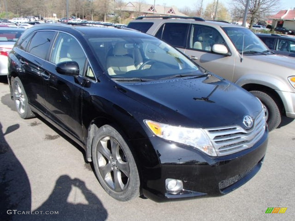 Black 2009 Toyota Venza V6 AWD Exterior Photo #80300618