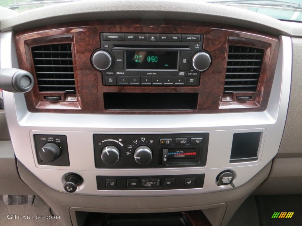 2008 Dodge Ram 2500 Laramie Mega Cab 4x4 Controls Photo #80301057