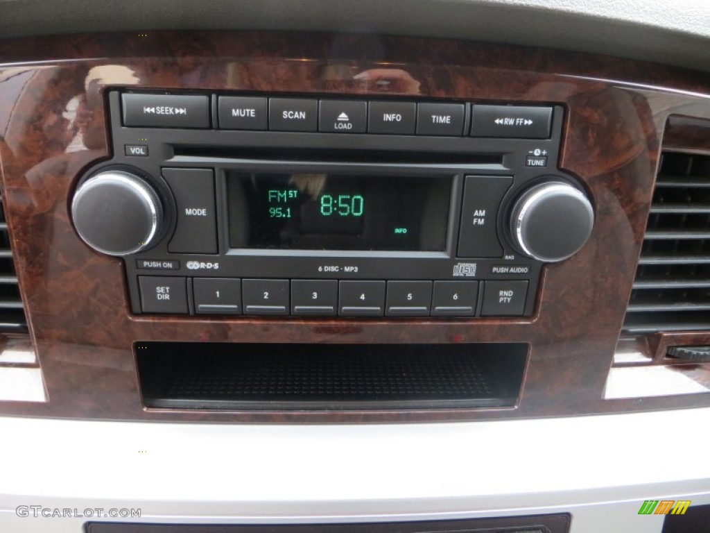 2008 Dodge Ram 2500 Laramie Mega Cab 4x4 Audio System Photo #80301076