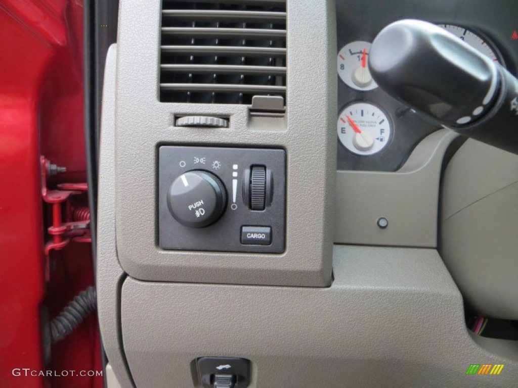 2008 Dodge Ram 2500 Laramie Mega Cab 4x4 Controls Photo #80301187