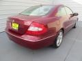 2006 Storm Red Metallic Mercedes-Benz CLK 350 Coupe  photo #4