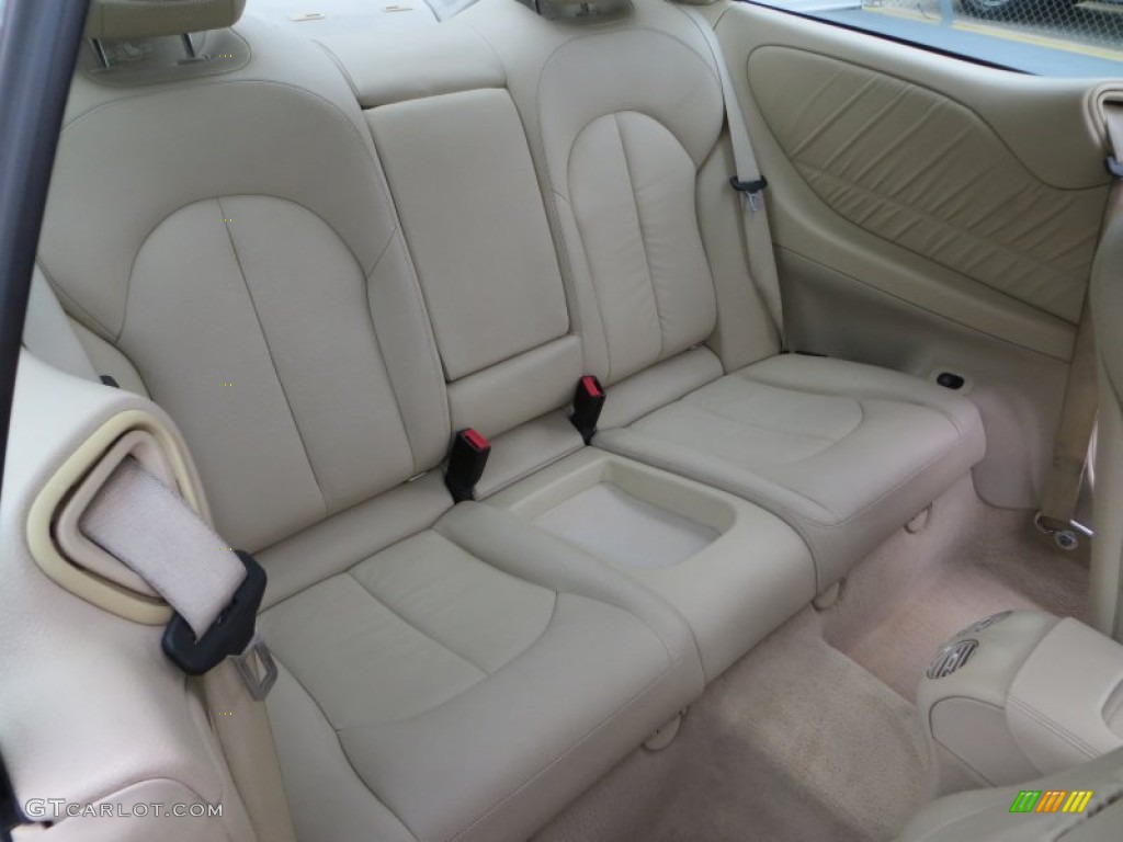 2006 Mercedes-Benz CLK 350 Coupe Rear Seat Photo #80301722
