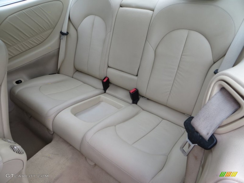 2006 Mercedes-Benz CLK 350 Coupe Rear Seat Photos