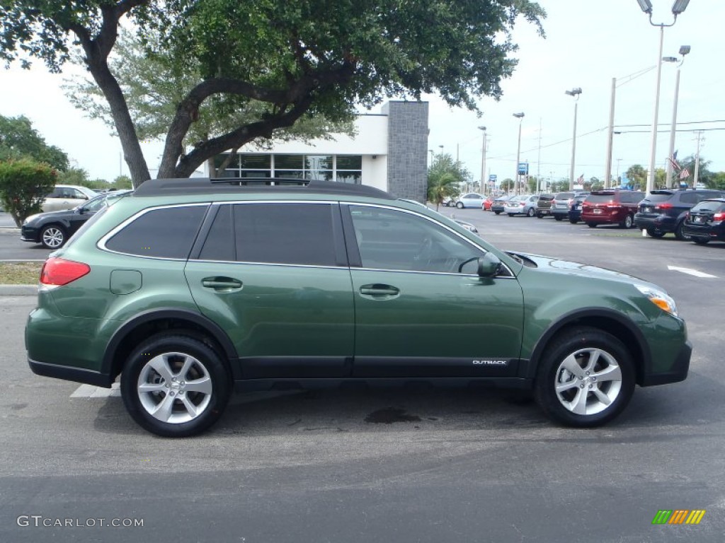 Cypress Green Pearl 2013 Subaru Outback 2.5i Limited Exterior Photo #80302295
