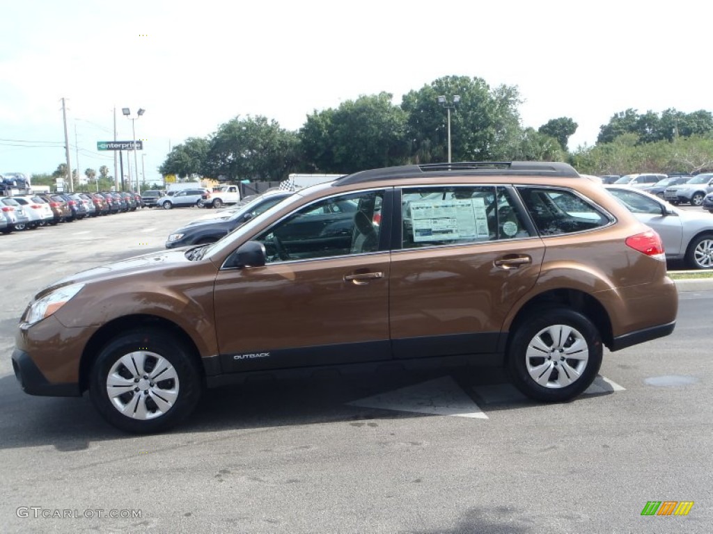 Caramel Bronze Pearl 2013 Subaru Outback 2.5i Exterior Photo #80302712