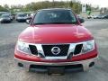 2011 Red Alert Nissan Frontier SV V6 King Cab 4x4  photo #2