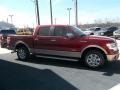 2013 Ruby Red Metallic Ford F150 Lariat SuperCrew  photo #9