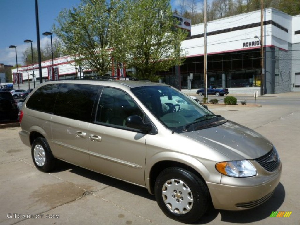 2002 Town & Country LX - Light Almond Pearl Metallic / Sandstone photo #1