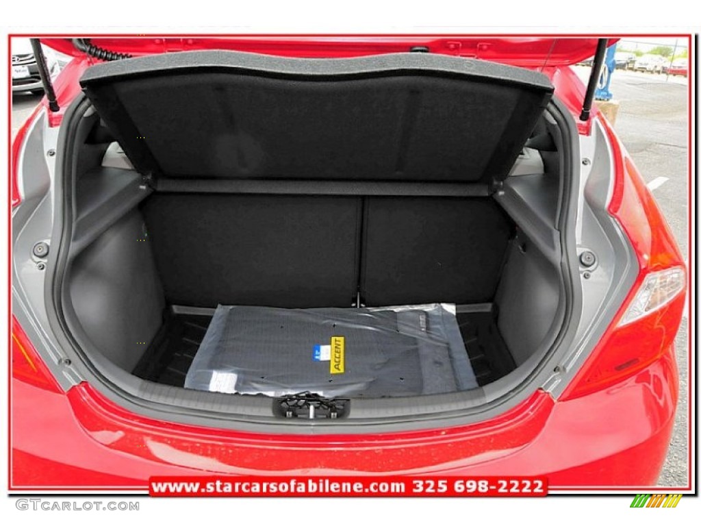 2013 Accent GS 5 Door - Boston Red / Gray photo #20