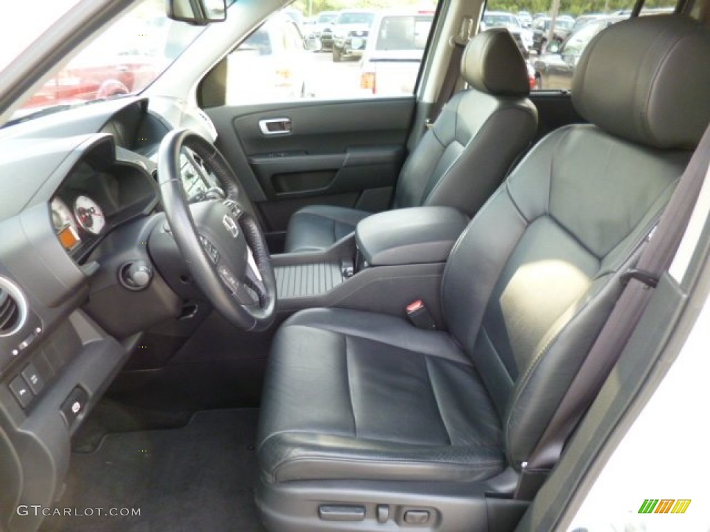 2011 Honda Pilot Touring 4WD Front Seat Photo #80303465