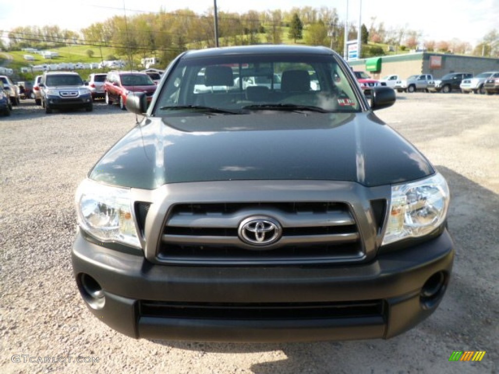 2010 Tacoma Regular Cab 4x4 - Timberland Mica / Graphite photo #2