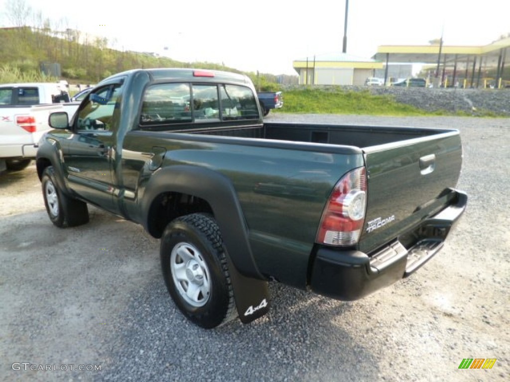 2010 Tacoma Regular Cab 4x4 - Timberland Mica / Graphite photo #5