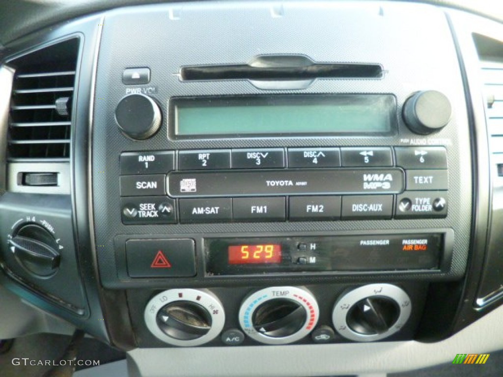 2010 Tacoma Regular Cab 4x4 - Timberland Mica / Graphite photo #14