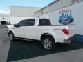 White Platinum Metallic Tri-Coat - F150 Lariat SuperCrew 4x4 Photo No. 4