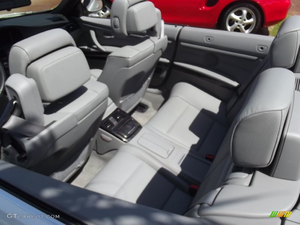 2010 BMW 3 Series 328i Convertible Rear Seat Photo #80305059