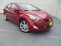 2013 Sparkling Ruby Hyundai Elantra Limited  photo #1
