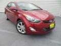 2013 Sparkling Ruby Hyundai Elantra Limited  photo #2