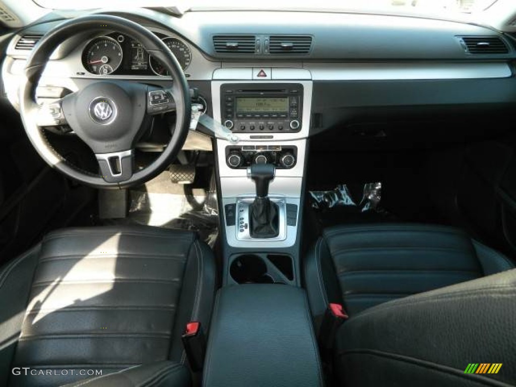 2009 Volkswagen CC Sport Black Dashboard Photo #80306513