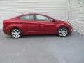2013 Sparkling Ruby Hyundai Elantra Limited  photo #3