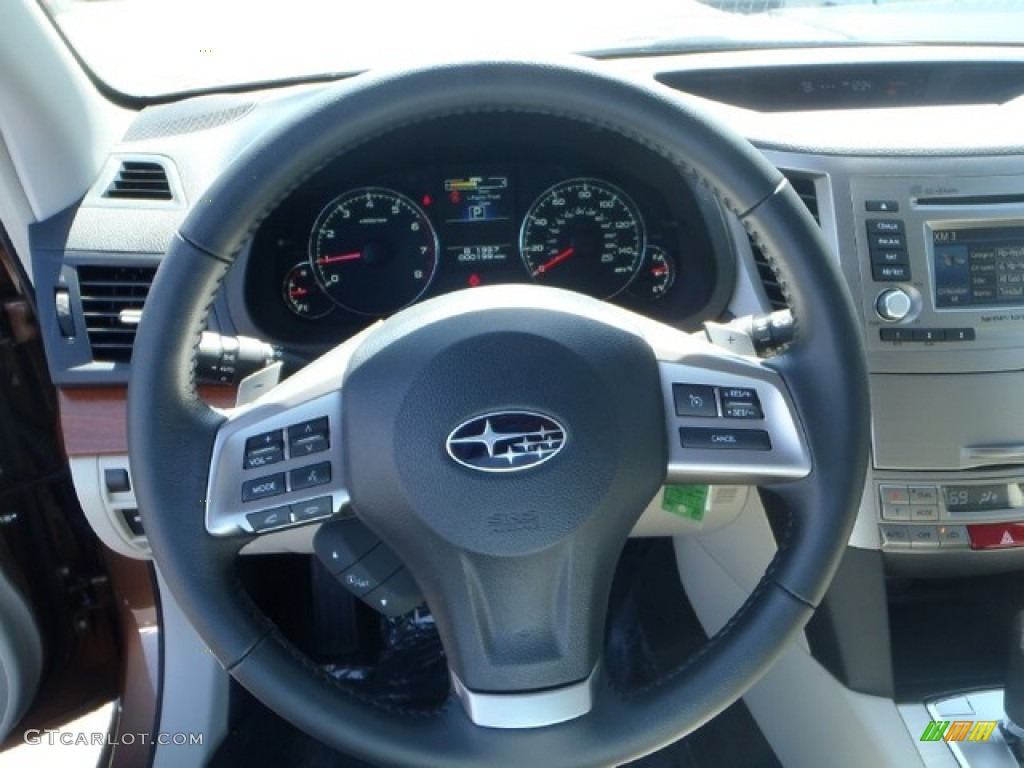 2013 Outback 2.5i Limited - Caramel Bronze Pearl / Warm Ivory Leather photo #12