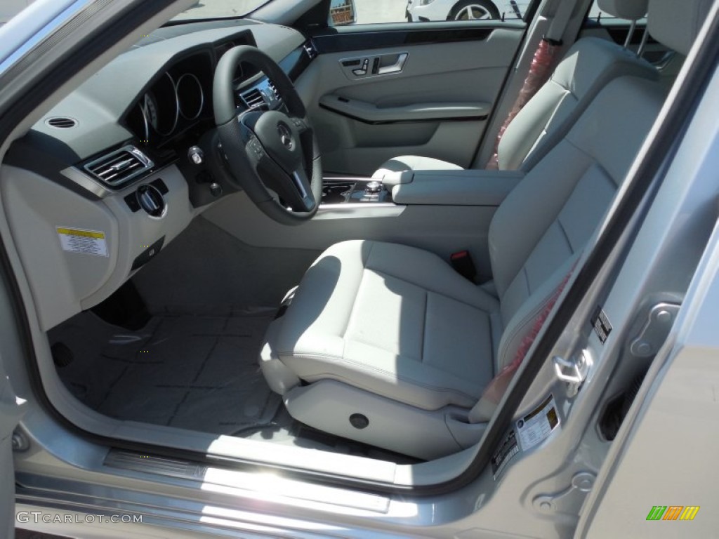 Gray/Dark Gray Interior 2014 Mercedes-Benz E 350 Sport Sedan Photo #80307671