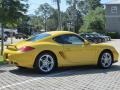 2011 Speed Yellow Porsche Cayman   photo #5