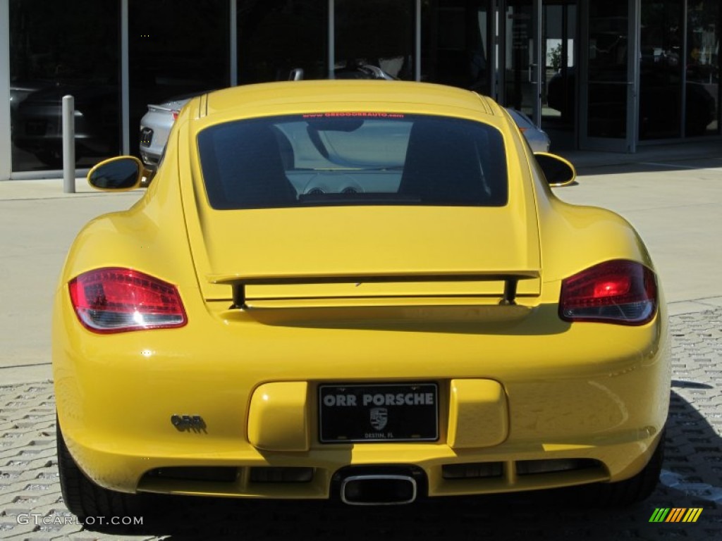 2011 Cayman  - Speed Yellow / Stone Grey photo #6