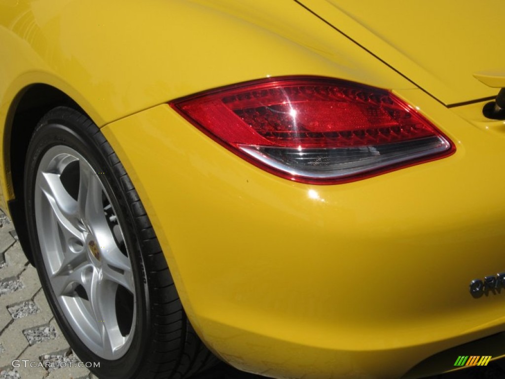 2011 Cayman  - Speed Yellow / Stone Grey photo #7