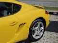 2011 Speed Yellow Porsche Cayman   photo #8