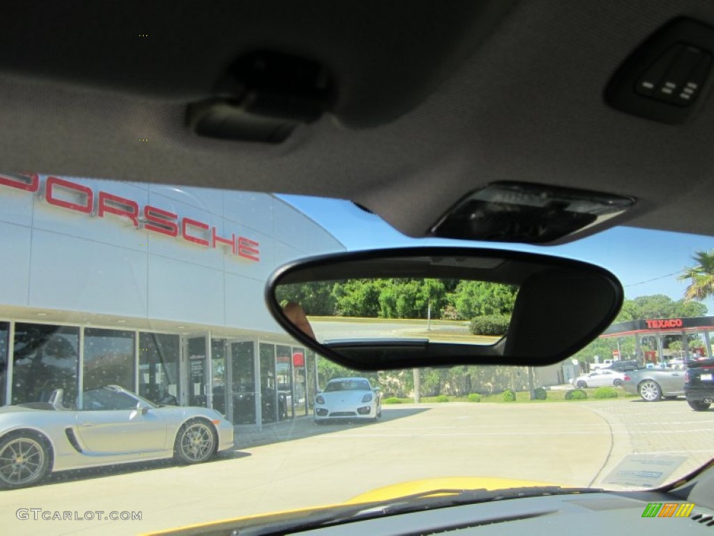 2011 Cayman  - Speed Yellow / Stone Grey photo #14