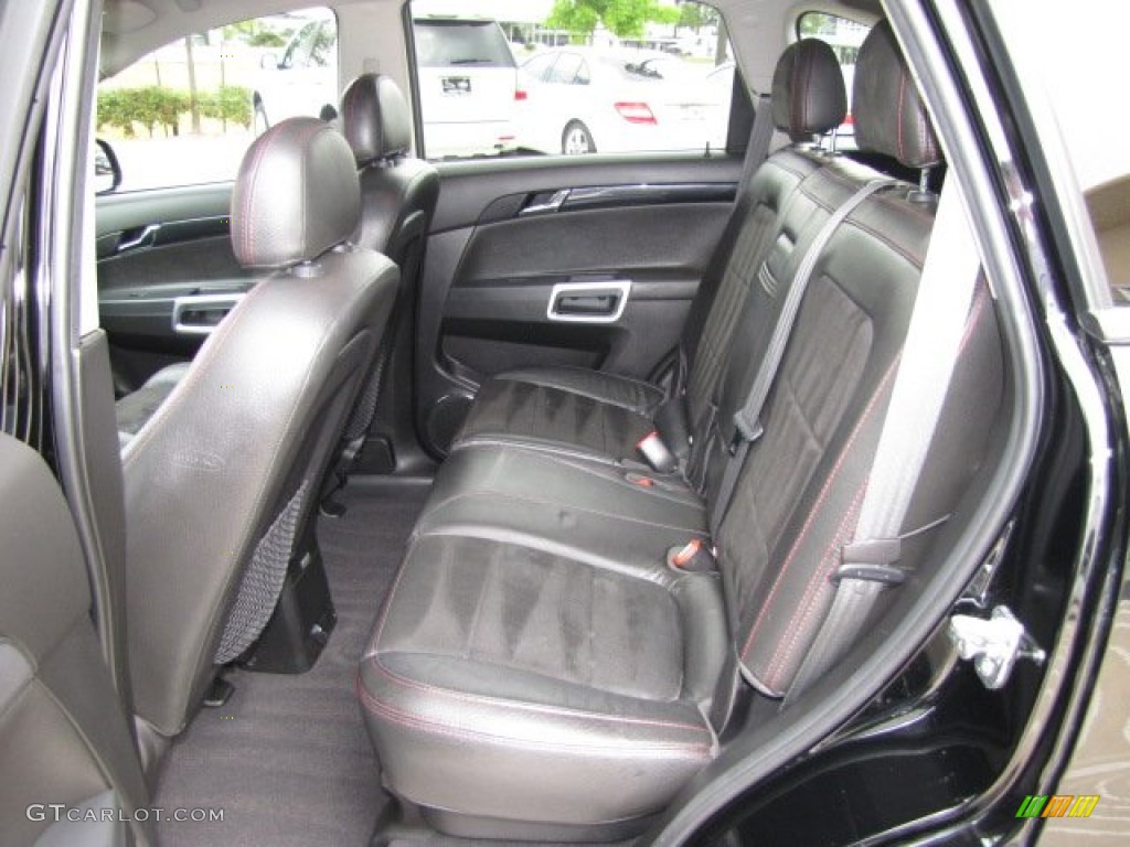 Black Interior 2008 Saturn VUE Red Line Photo #80308055