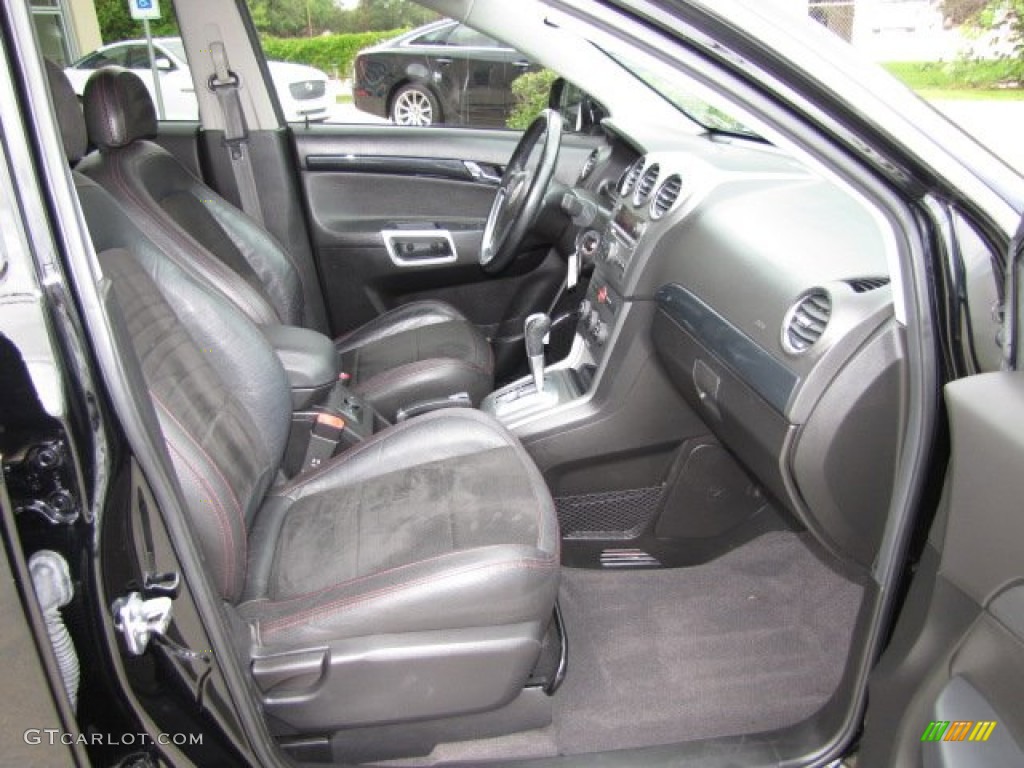 Black Interior 2008 Saturn VUE Red Line Photo #80308412