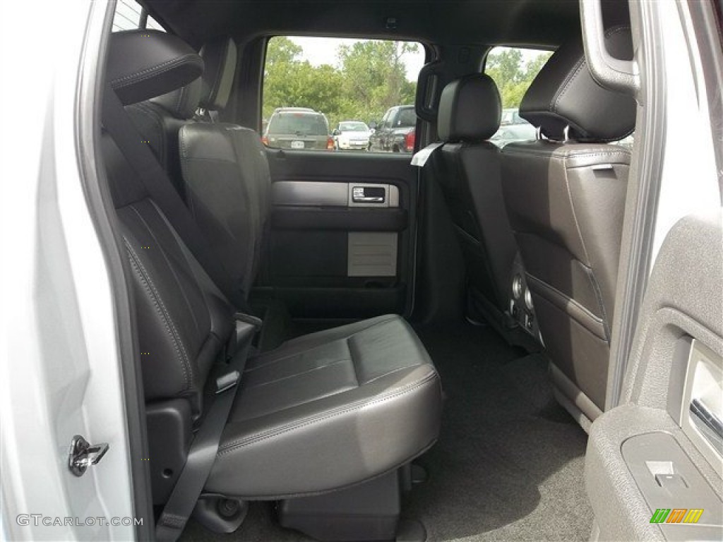 2013 F150 FX2 SuperCrew - Ingot Silver Metallic / Black photo #47