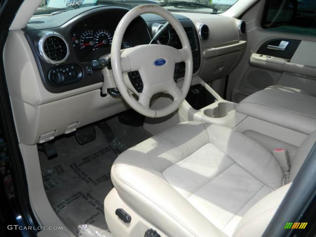 Medium Parchment Interior 2003 Ford Expedition Eddie Bauer Photo #80308892