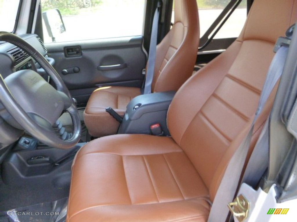 2002 Jeep Wrangler Apex Edition 4x4 Front Seat Photo #80310227