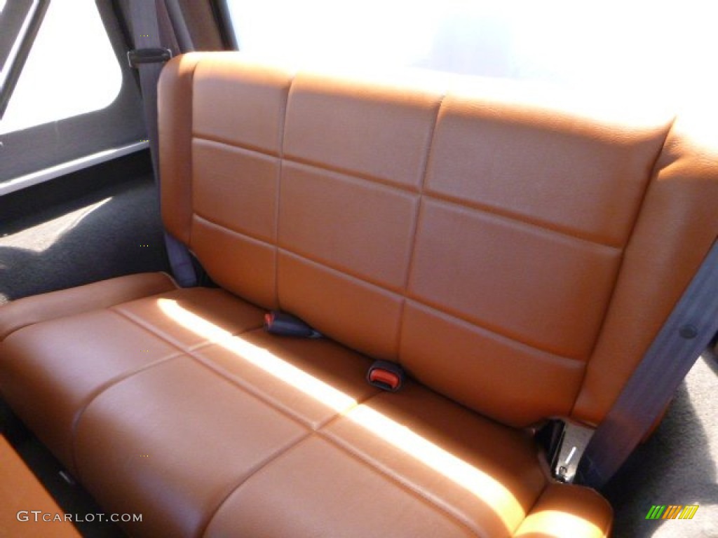 2002 Jeep Wrangler Apex Edition 4x4 Rear Seat Photo #80310246