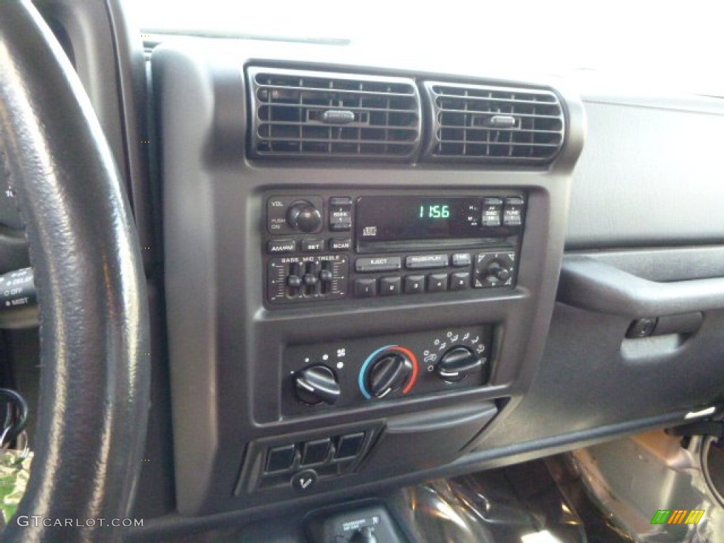 2002 Jeep Wrangler Apex Edition 4x4 Controls Photo #80310361