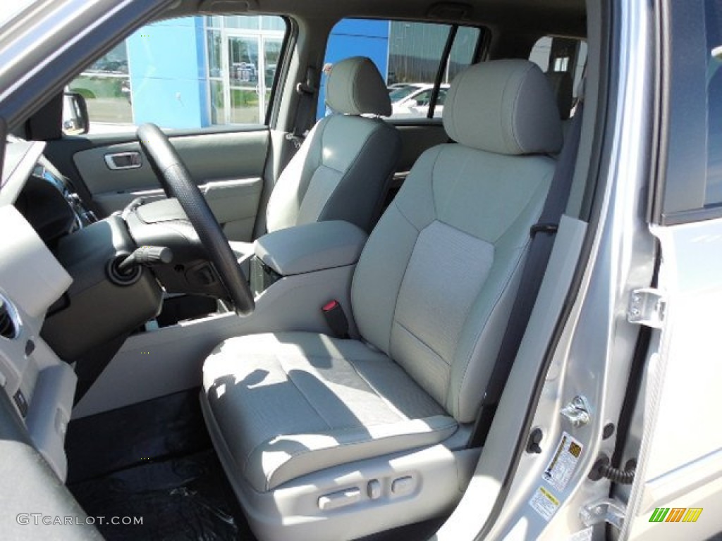 Gray Interior 2013 Honda Pilot EX 4WD Photo #80311274