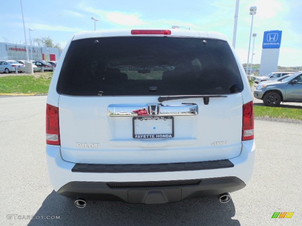 2013 Pilot EX-L 4WD - Taffeta White / Gray photo #3