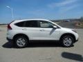 2013 White Diamond Pearl Honda CR-V EX-L AWD  photo #4