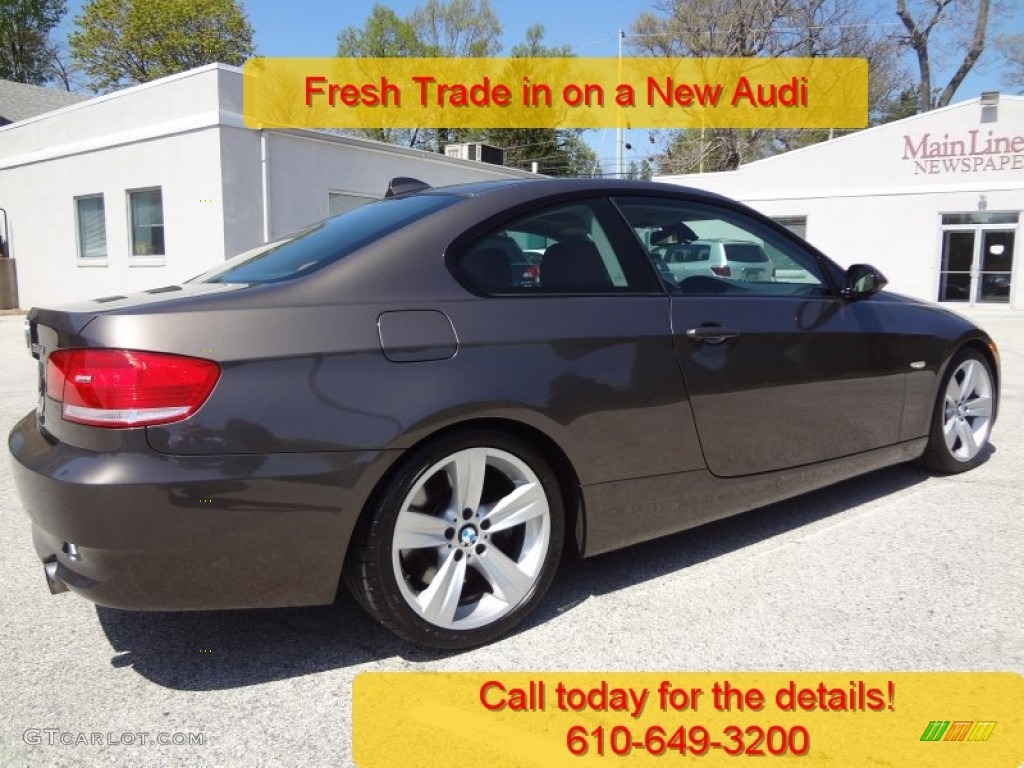 2009 3 Series 335i Coupe - Mojave Brown Metallic / Saddle Brown Dakota Leather photo #3