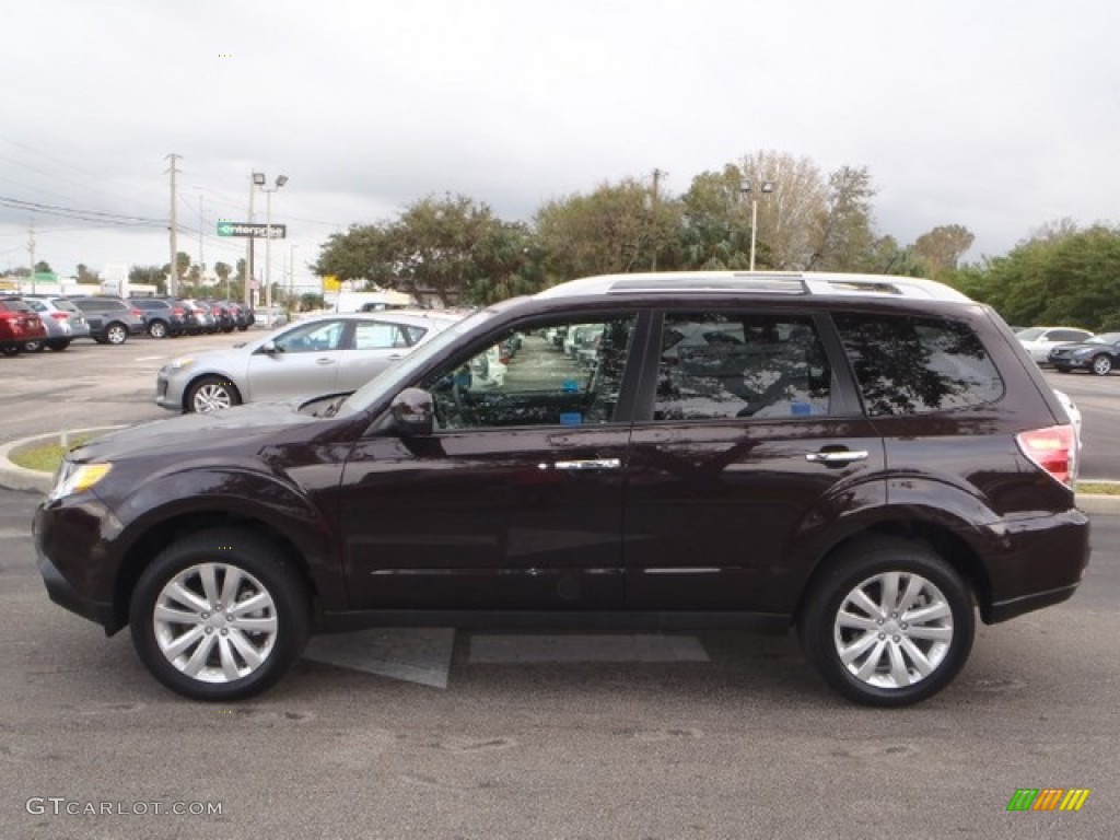 Deep Cherry Pearl 2013 Subaru Forester 2.5 X Touring Exterior Photo #80312589